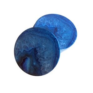 Beautiful blue coasters